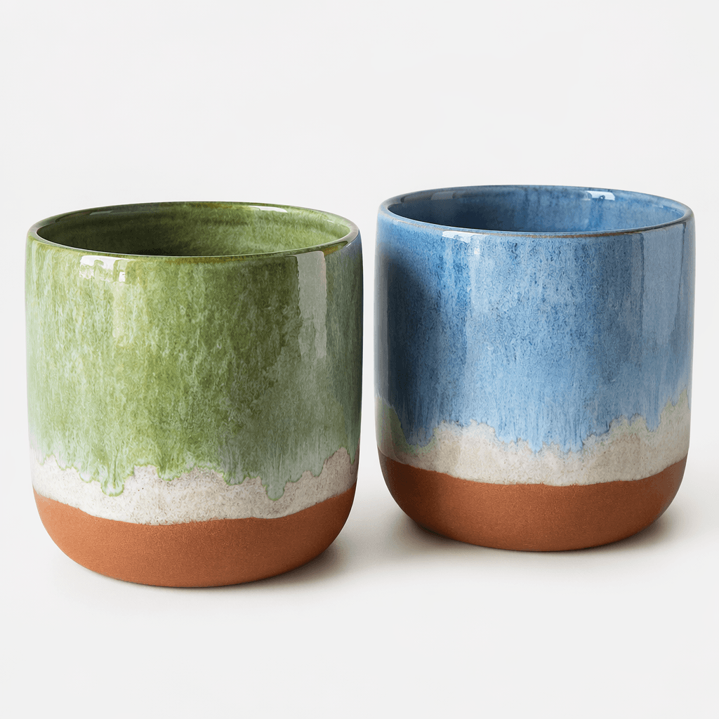 Ceramic Cachepot Pair — Product
