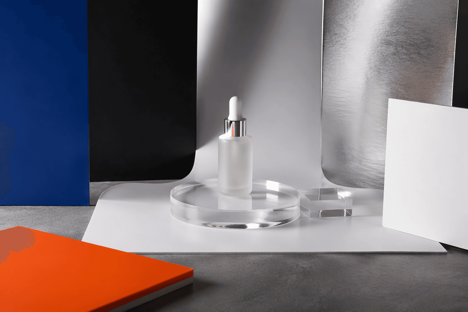 Tabletop product photography scene 1